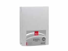 Prześcieradło Jersey z gumką 180x200 cm biel MISS LUCY