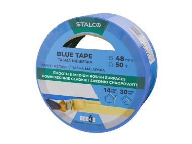 Zdjęcie: Taśma malarska niebieska 48 mm x 50 m STALCO