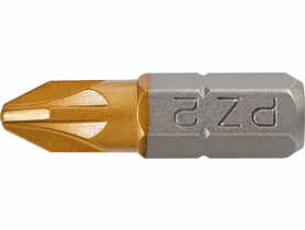 Końcówki wkrętakowe PZ2 x 25 mm, 2 sztuki GRAPHITE