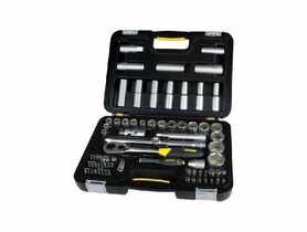 Zestaw nasadek 72 szt. 1/2" mat STANLEY