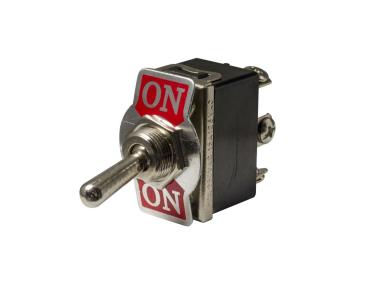 Zdjęcie: Przełącznik dźwigniowy T-22BS1 On-On, 6n, 2p 6A 250V AC BMEP001 DPM SOLID