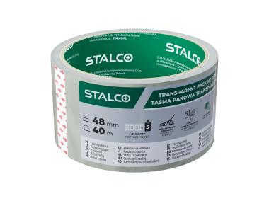 Zdjęcie: Taśma pakowa transparentna 48 mm x 40 m STALCO