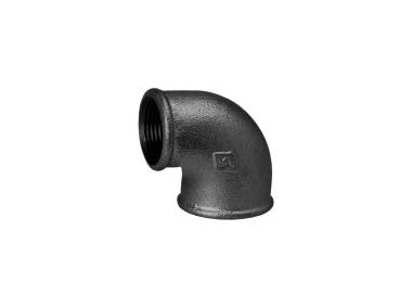 Zdjęcie: Kolano czarne redukcyjne 90-1 1/4"x1" wew/wew, w woreczku DURO