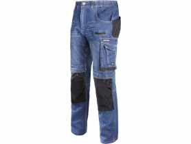 Spodnie jeansowe niebieskie stretch ze wzmocnieniem XL LAHTI PRO