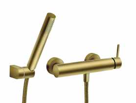 Bateria Ciriculus natryskowa z zestawem złoto szczotkowane FERRO