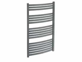Grzejnik łazienkowy PSB Lupo 106x53 cm 570 W czarny grafit RADECO