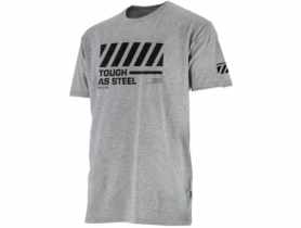 T-shirt męski Bono Brus, rozmiar L szary STALCO