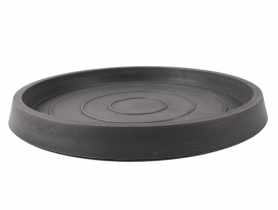 Podstawka pod doniczkę 37x3,5 cm szara TIN TOURS