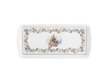 Zdjęcie: Taca Magia Świąt 27,5x13x2,5 cm prostokatna ALTOMDESIGN
