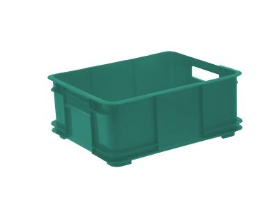 Zdjęcie: Pojemnik Euro-Box 20,5 L Bruno Eco zielony KEEEPER