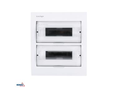 Zdjęcie: Rozdzielnica podtynkowa IP40 zaciski 24N+24PE 2X12P SCHELINGER
