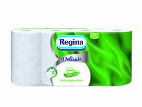 Papier toaletowy Delicate Aloe Vera 8 rolek REGINA