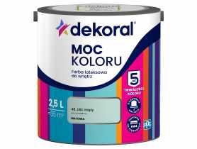 Farba lateksowa Moc Koloru liść mięty 2,5 L DEKORAL