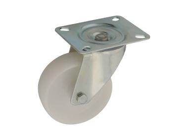 Zdjęcie: Zestaw jezdny koło poliamidowe 100 mm, 100 kg, płyta obrotowa METRO