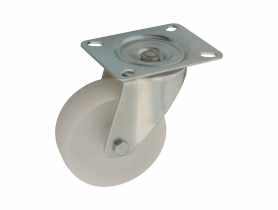 Zestaw jezdny koło poliamidowe 100 mm, 100 kg, płyta obrotowa METRO