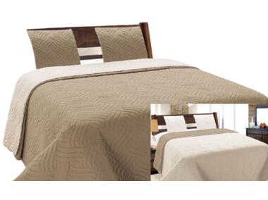 Zdjęcie: Narzuta Vigo II 220x240+240 cm 011 cappuccino-ecru 8 EUROMAT