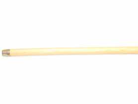 Kij drewniany 120 cm z gwintem metalowym FLORENTYNA