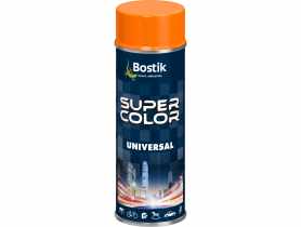 Lakier uniwersalny ogólnego zastosowania Super Color Universal pomarańczowy RAL 2004 400 ml BOSTIK