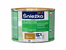 Emalia Supermal orzech jasny F555 0,4L ŚNIEŻKA
