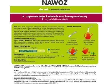 Zdjęcie: Nawóz rozpuszczalny Moc Pąków do róż 0,15 kg TARGET