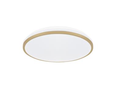 Zdjęcie: Plafoniera SMD LED Linus LED C 24 W NW kolor złoty STRUHM