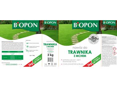 Zdjęcie: Nawóz do trawnika z mchem 3 kg BOPON