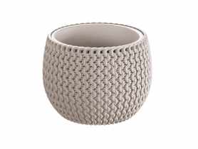 Doniczka Splofy Bowl mocca 18 cm PROSPERPLAST