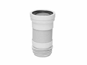 Złącze harmonijkowe WC wzmocnione 11/12 cm TYCNER