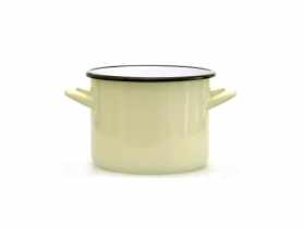 Garnek  prosty 20 cm - 4,8 L kremowyowy SILESIA