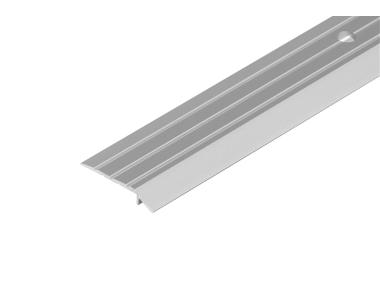 Zdjęcie: Profil progowy ochronny skośny aluminium anoda 30 mm 1,8 m srebrny CEZAR