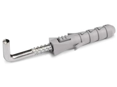 Zdjęcie: Kołek rozporowy FIX 8x40 mm z hakiem kątowym 26 szt. KOELNER