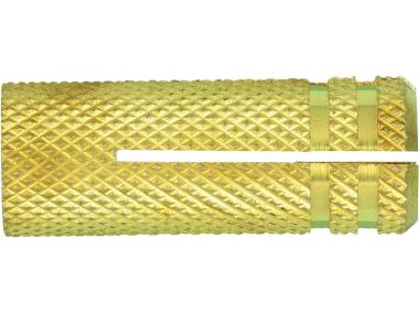 Zdjęcie: Tuleja mosiężna z gwintem wewnętrznym TM M10 mm 50 sztuk RAWLPLUG