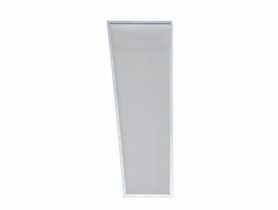 Ścianka daszku łukowego 180x50x30 cm poliwęglan komorowy przezroczysta SCALA