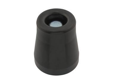Zdjęcie: Odbojnik drzwiowy gumowy 60x50 mm czarny METRO