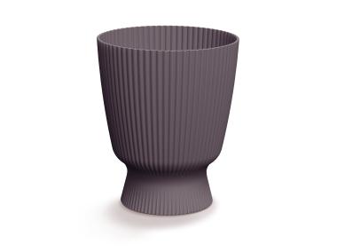 Zdjęcie: Doniczka Milly Round marsala, wysokość 22,6 cm PROSPERPLAST