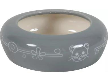 Zdjęcie: Miska ceramiczna dla gryzonia 100 ml szary, beżowy ZOLUX