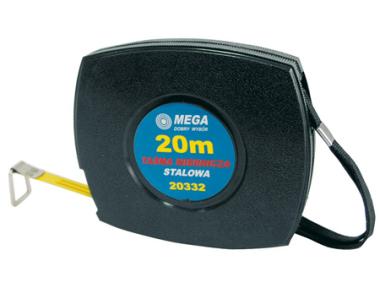 Zdjęcie: Miara 50 m z taśmą stalową w zamkniętej obudowie MEGA