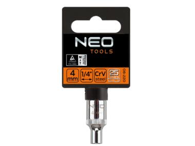 Zdjęcie: Nasadka sześciokątna 1/4", 4 mm Superlock NEO