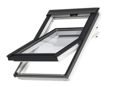 Zdjęcie: Okno GLU 0064B drewniano-poliuretanowe otwierane od dołu, 78x140 cm VELUX