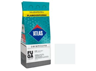 Zdjęcie: Fuga ceramiczna 200 zimny biały, alubag, 2 kg ATLAS