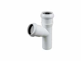 Trójnik 32/32-67 biały TYCNER