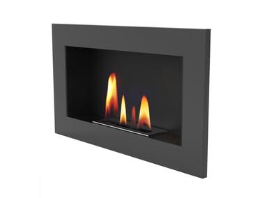 Zdjęcie: Biokominek Uniflam 70x40 cm grafit podwójna wkładka BIO2-70x40-G PARKANEX