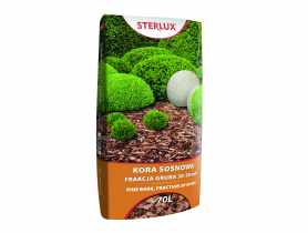 Kora sosnowa frakcja gruba 30-50 mm 70 L STERLUX