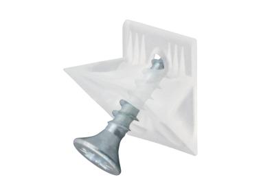 Zdjęcie: Stabilizator ścianki tylnej z wkrętem 3,5x16 mm bezbarwny, 20 sztuk STAHL