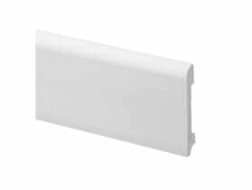Listwa przypodłogowa 78x13 mm  - 2,44 m biały farba podkładowa CEZAR