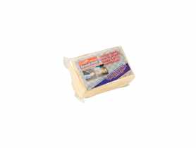Gąbka obszyta irchą naturalną Chamois 12x8x4 cm BOTTARI