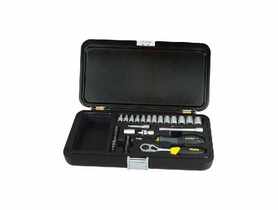 Zestaw nasadek 35 szt. 1/4" mat STANLEY