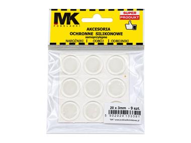 Zdjęcie: Odbojniki silikonowe 20x3 mm MK