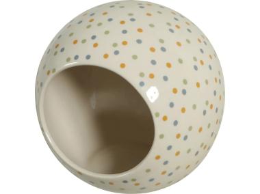 Zdjęcie: Domek ceramiczny Cosy dla chomika kula 10x10 cm ZOLUX
