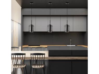 Zdjęcie: Lampa wisząca Jonera 1x40 W E27 czarny CANDELLUX